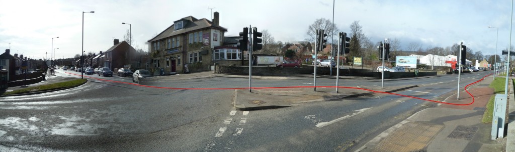 The Common, Ecclesall, Sheffield, Cycle Infrastracture